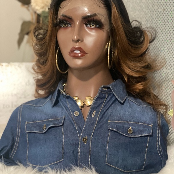 🔥New 18” Naya 💯% Brazilian Human Hair 13X6 HD Transparent Lace Wig 🔥 - Picture 10 of 14